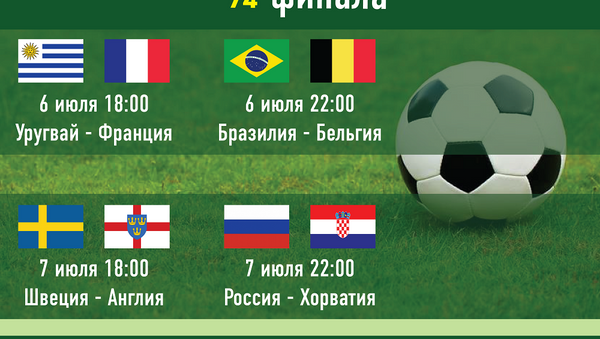Расписание матчей ЧМ по футболу в России - Sputnik Грузия