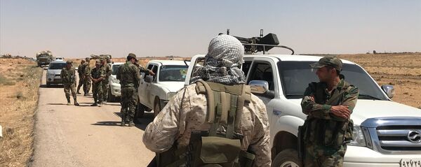 სირიის ჯარები იორდანიასთან საზღვარზე სირიის ჯარები იორდანიასთან საზღვარზე - Sputnik საქართველო