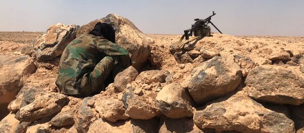 Сирийские войска на границе с Иорданией в провинции Дераа - Sputnik Грузия