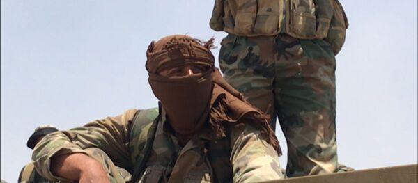 Сирийские войска на границе с Иорданией в провинции Дераа - Sputnik Грузия