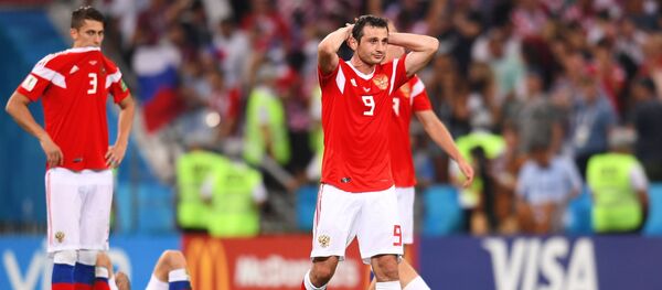 Футбол. ЧМ-2018. Матч Россия - Хорватия - Sputnik Грузия