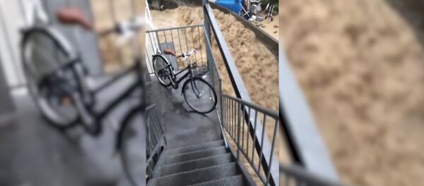 Наводнение в Японии: кадры из зоны стихийного бедствия - Sputnik Грузия