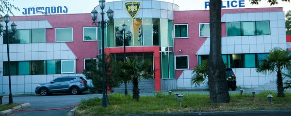 Здание отделения полиции в городе Рустави - Sputnik Грузия
