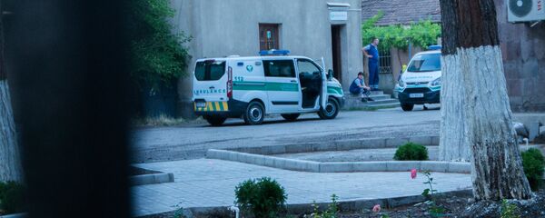 Машины скорой помощи в городе Рустави - Sputnik Грузия