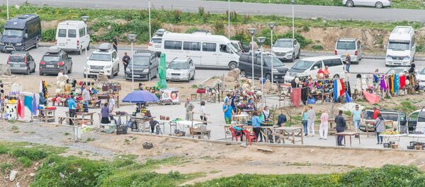 Гудаури летом лето туризм туристы Гудаури летом лето туризм туристы - Sputnik Грузия