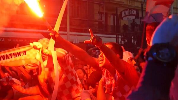 Реакция болельщиков на результаты матча Хорватия – Англия - Sputnik Грузия