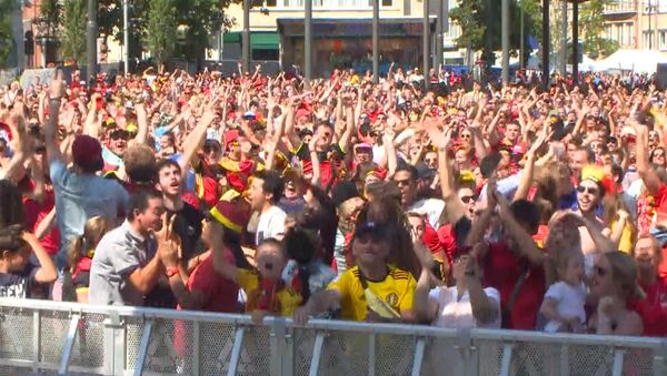 Реакция болельщиков на победу сборной Бельгии в борьбе за бронзу ЧМ - Sputnik Грузия