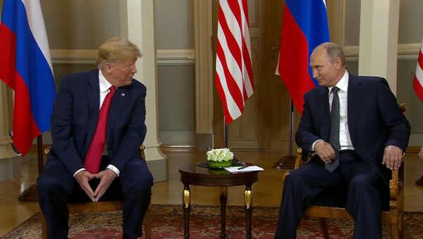 Как прошла встреча Путина и Трампа в Хельсинки - Sputnik Грузия