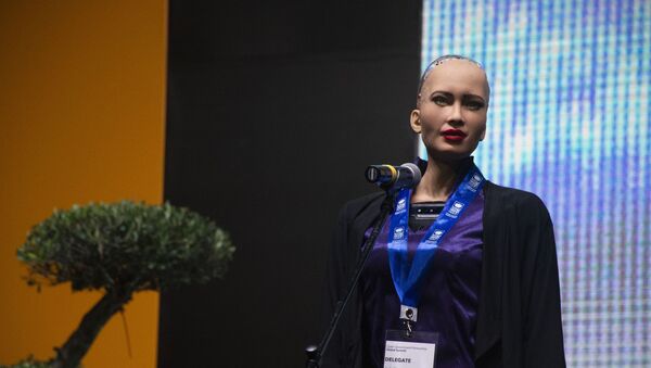 Global Summit - робот - женщина София - Sputnik Грузия