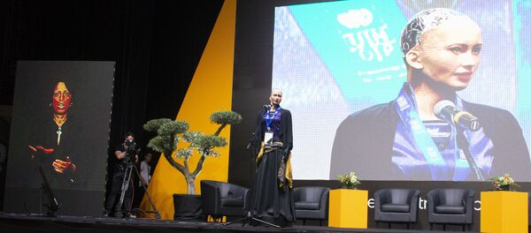 Global Summit - робот - женщина София - Sputnik Грузия