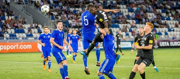 Футбольный клуб Динамо Тбилиси уступил дома Дунайска Стреда 1:2 - Sputnik Грузия