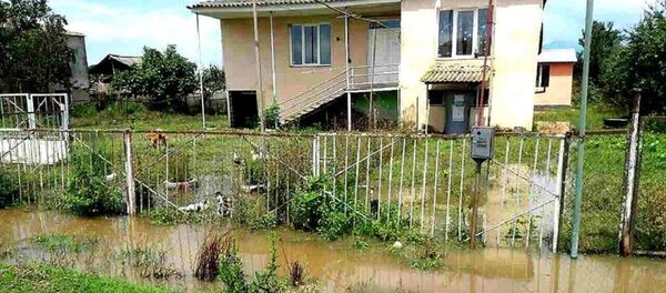 ძლიერი წვიმის შედეგები კახეთში - Sputnik საქართველო