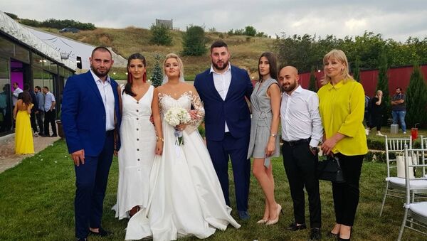 Свадьба грузинского штангиста Лаши Талахадзе - Sputnik Грузия