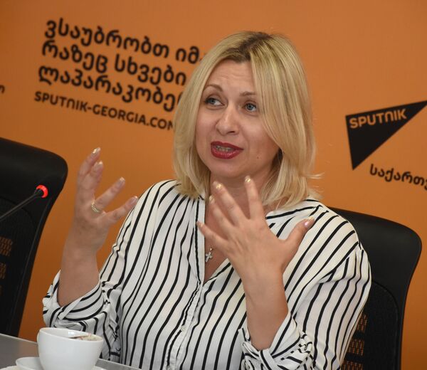 Генеральный директор детской киноакадемии Киноостров Анна Савчук - Sputnik Грузия