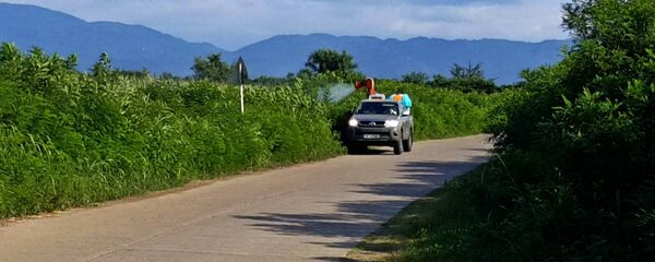 ტერიტორიის დამუშავება ტერიტორიის დამუშავება - Sputnik საქართველო