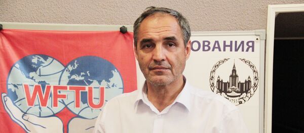 Председатель Профсоюза трудящихся мигрантов Ренат Каримов - Sputnik Грузия