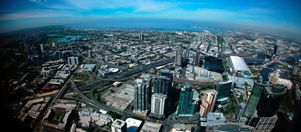 მელბურნის ხედი Eureka Tower-დან მელბურნის ხედი Eureka Tower-დან - Sputnik საქართველო