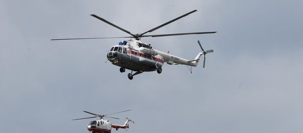 Вертолеты МЧС РФ - Sputnik Грузия