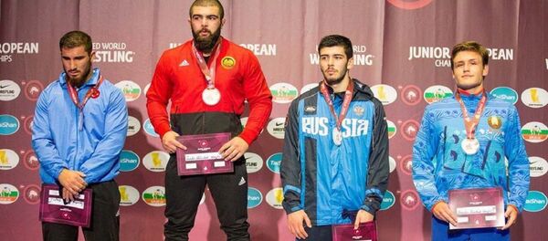 ქართელი მოჭიდავე ზურაბ ურთაშვილი ქართელი მოჭიდავე ზურაბ ურთაშვილი - Sputnik საქართველო