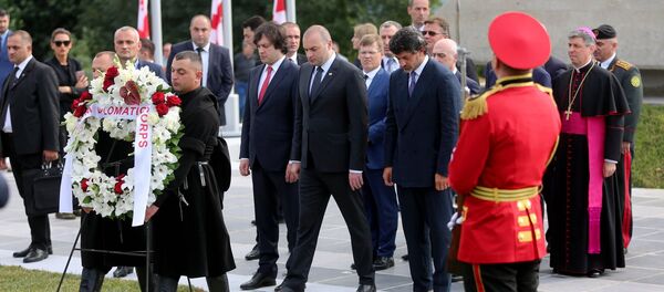 Глава парламента Ираклий Кобахидзе, глава правительства Мамука Бахтадзе, мэр Тбилиси Каха Каладзе - Sputnik Грузия