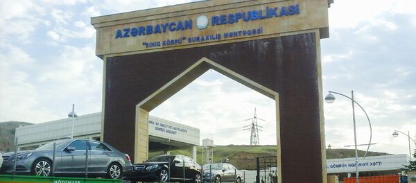 Граница Грузии и Азербайджана - Sputnik Грузия
