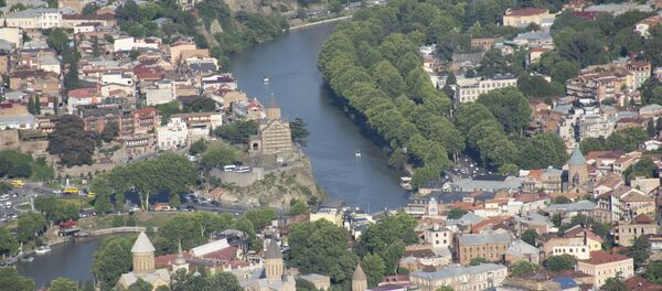 вид на столицу Грузии - Sputnik Грузия