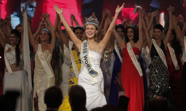 Представительница США Александрия Миллс, завоевавшая титул Мисс Мира-2010  - Sputnik Грузия