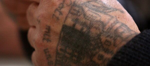 Тюремная наколка на руках - Sputnik Грузия