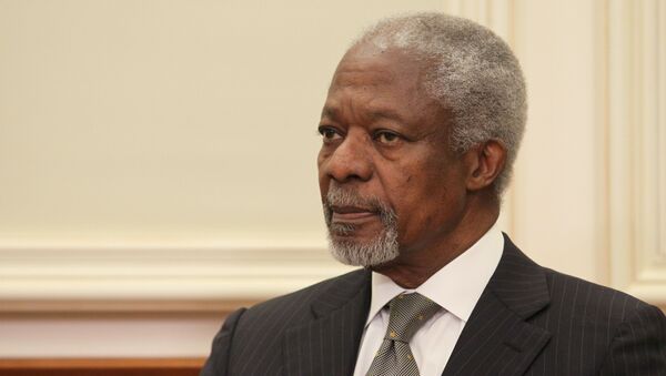 Бывший генсек ООН Кофи Аннан - Sputnik Грузия
