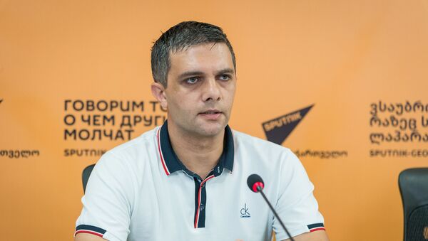 Лидер Молодежного Евразийского союза Грузии Георгий Иремадзе - Sputnik Грузия