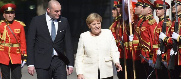 Ангела Меркель прибыла в Грузию - Sputnik Грузия