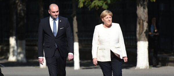 Ангела Меркель прибыла в Грузию - Sputnik Грузия