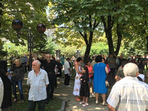 Участники акции в Батуми Участники акции в Батуми - Sputnik საქართველო