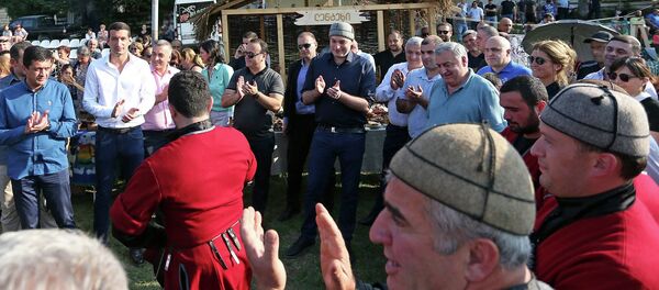 მამუკა ბახტაძე რაჭაში დღესასწაულზე მამუკა ბახტაძე რაჭაში დღესასწაულზე - Sputnik საქართველო