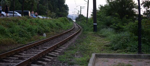 Железная дорога ведущая в  Батуми - Sputnik Грузия