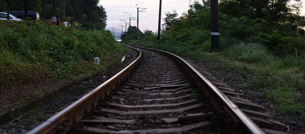 რკინიგზის ლიანდაგი რკინიგზის ლიანდაგი - Sputnik საქართველო