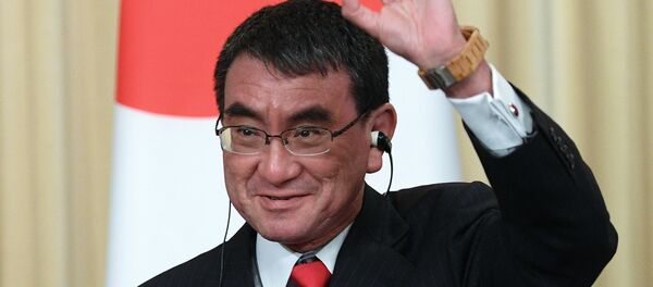 იაპონიის საგარეო საქმეთა მინისტრი ტარო კონო - Sputnik საქართველო