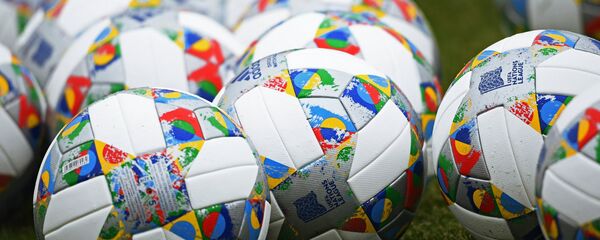Официальные мячи Лиги наций - Sputnik Грузия