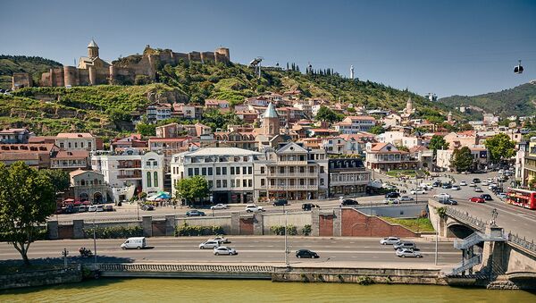 Вид на историческую часть города Тбилиси - Sputnik Грузия