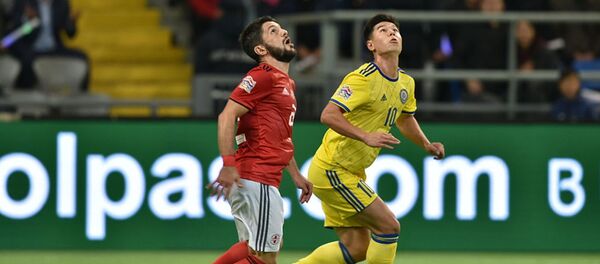 Матч между сборными Грузии и Казахстана в рамках Лиги наций УЕФА - Sputnik Грузия