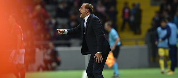 Матч между сборными Грузии и Казахстана в рамках Лиги наций УЕФА - Sputnik Грузия