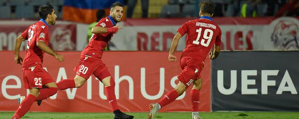 Футбольный матч группы D Лиги Наций УЕФА между сборными Армении и Лихтенштейна (6 сентября 2018). Еревaн - Sputnik Грузия