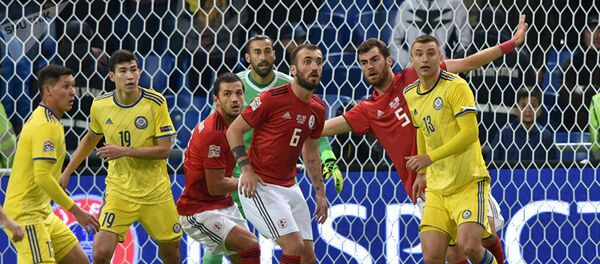 ხუთშაბათს, 6 სექტებმერბს, საქართველოს ნაკრებმა ყაზახეთი დაამარცხა. მატჩი ასტანა არენაზე გაიმართა. მთელი თამაშის განმავლობაში ყაზახი ფეხბურთელები ტერიტორიულ უპირატესობას ფლობდნენ - Sputnik საქართველო