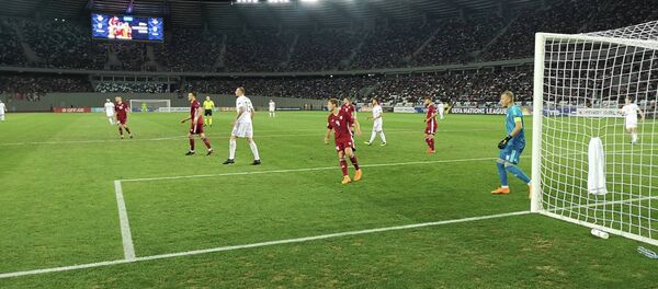 Матч между Грузией и Латвией - Sputnik Грузия