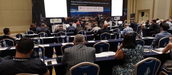 Международная конференция Argus Каспийско-Черноморский транспортный коридор 2018 - Sputnik Грузия