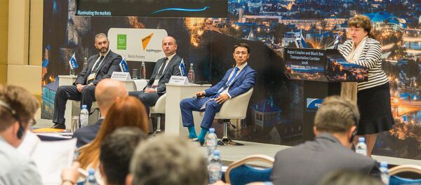 Конференция Argus Каспийско-Черноморский транспортный коридор - Sputnik Грузия