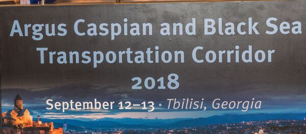 Конференция Argus Каспийско-Черноморский транспортный коридор - Sputnik Грузия