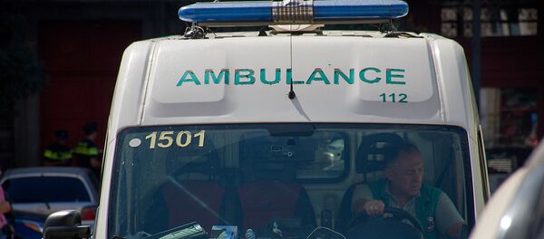 Бригада Скорой медицинской помощи на выезде - Sputnik Грузия