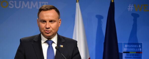 Президент Польши Анджей Дуда. Архивное фото - Sputnik Грузия