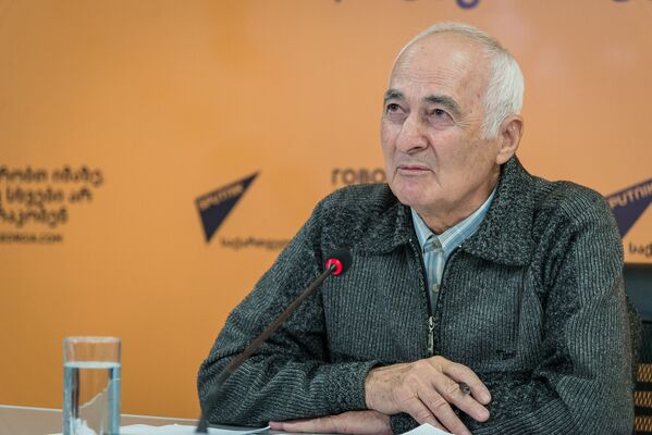 Путешественник, краевед и журналист Гванджи Мания - Sputnik Грузия